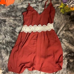 ✨4 for $15✨ ROMWE side zip romper